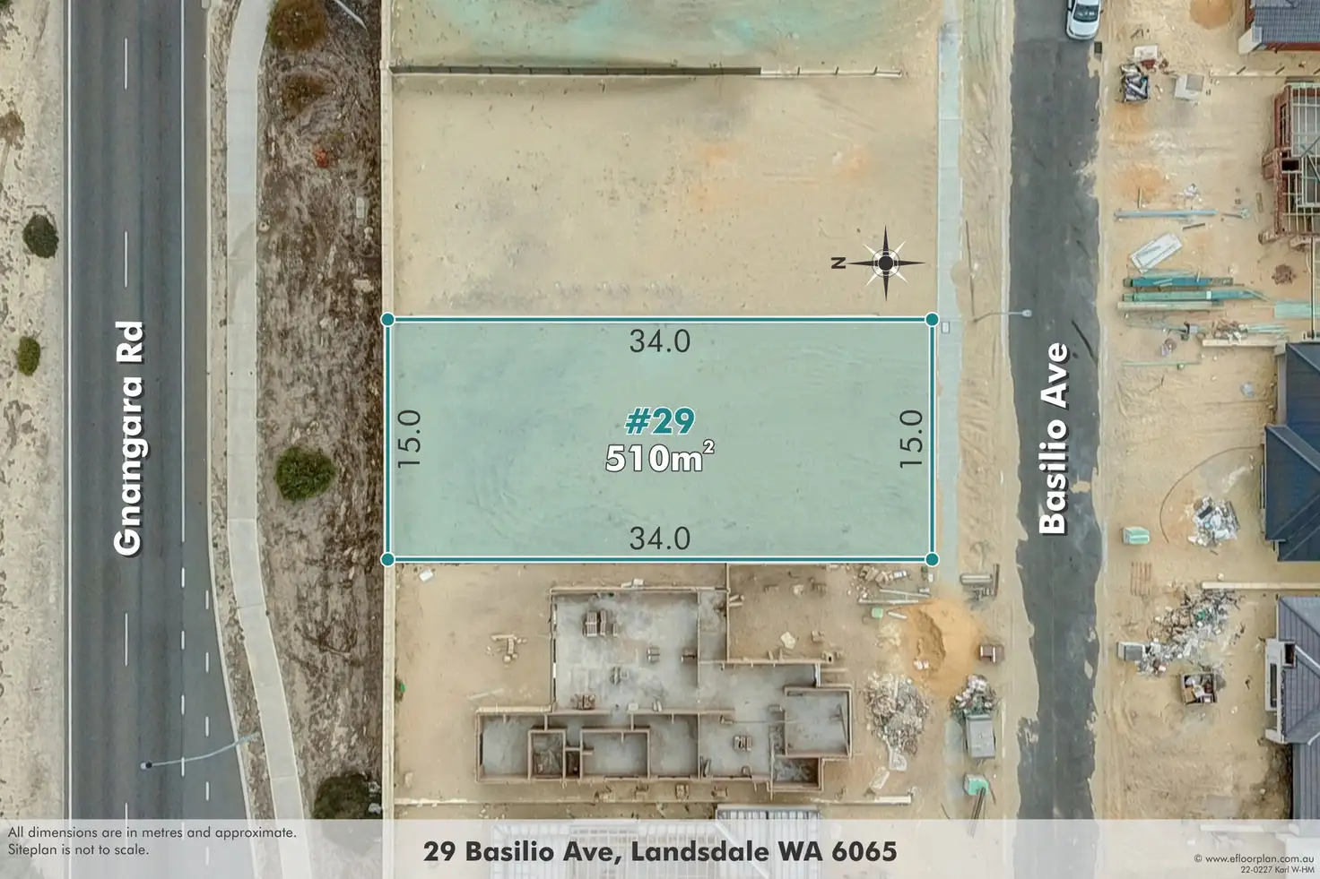 Main view of Homely land listing, 29 Basilio Avenue, Landsdale WA 6065
