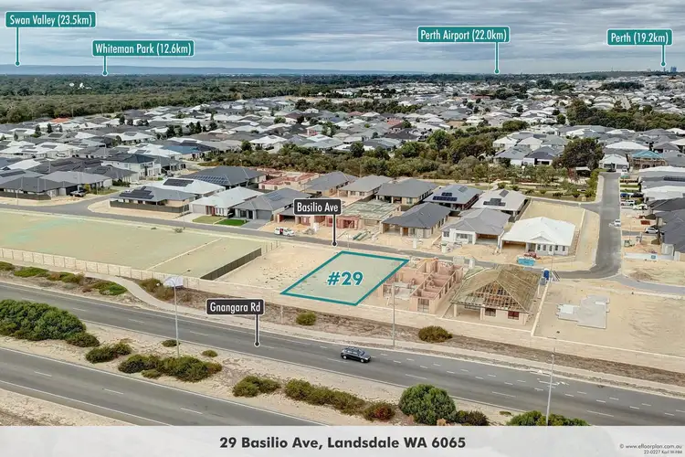 Fifth view of Homely land listing, 29 Basilio Avenue, Landsdale WA 6065