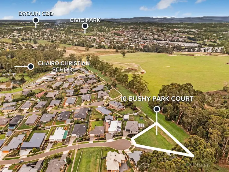 Third view of Homely land listing, 10 Bushy Park Court, Drouin VIC 3818