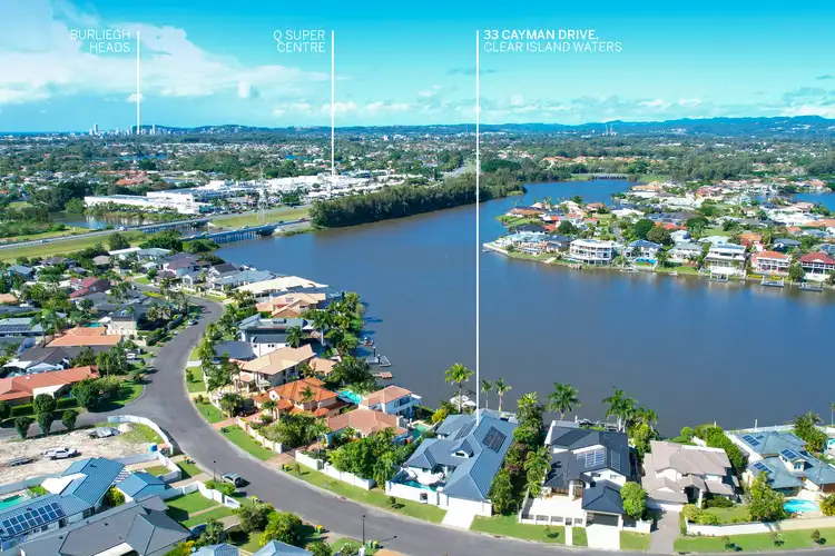Fifth view of Homely house listing, 33 Cayman Drive, Clear Island Waters QLD 4226