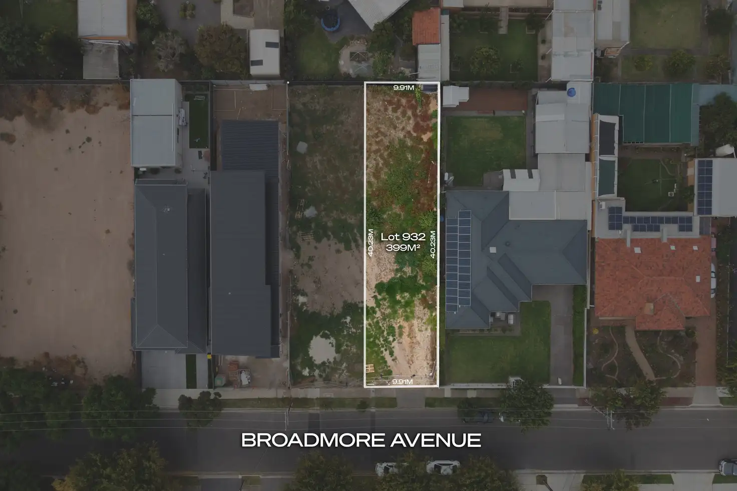 Main view of Homely land listing, 9 Broadmore Avenue, Fulham SA 5024