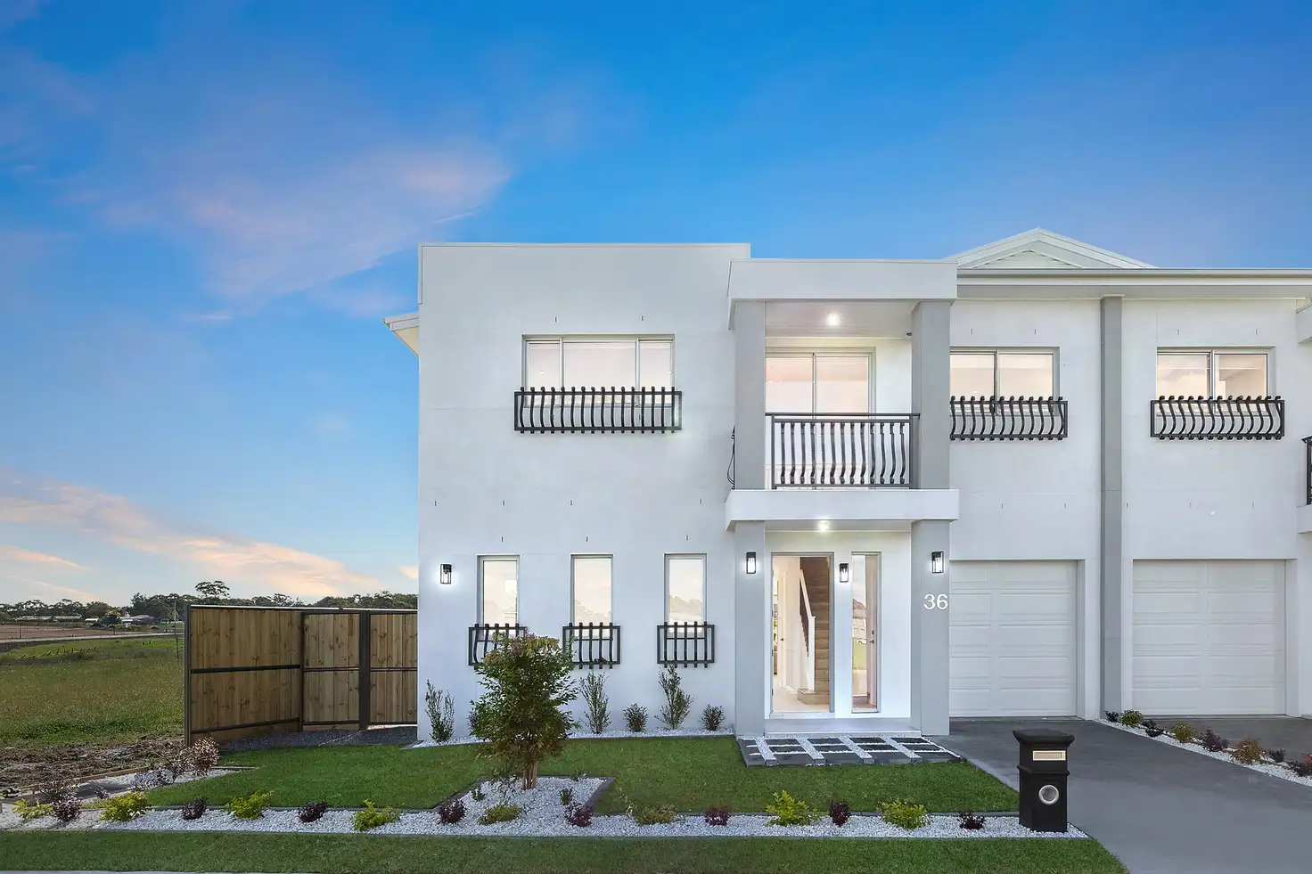 Main view of Homely semi-detached listing, 36 Hereford Street, Box Hill NSW 2765