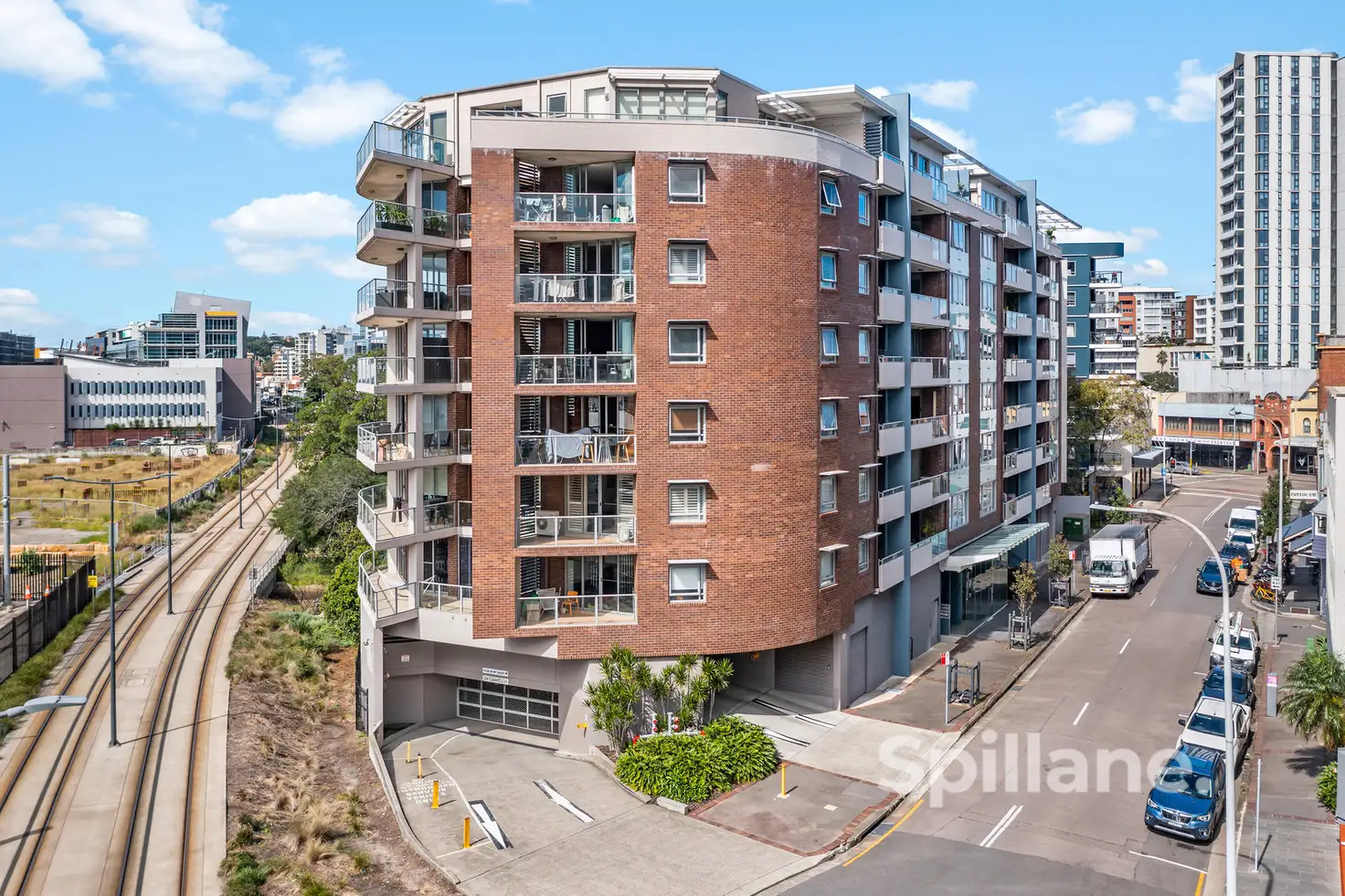 Main view of Homely apartment listing, 808/25 Bellevue Street, Newcastle West NSW 2302