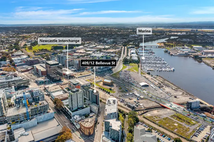 Third view of Homely apartment listing, 409/12 Bellevue Street, Newcastle West NSW 2302