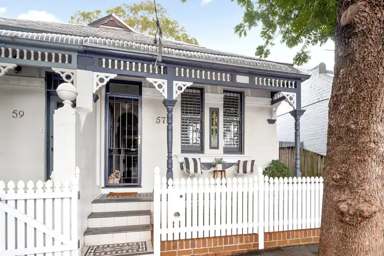 Main view of Homely semi-detached listing, 57 Rofe Street, Leichhardt NSW 2040