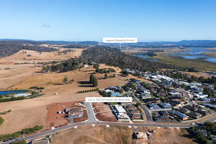 Main view of Homely land listing, LOT 2, 152 Cormiston Road, Riverside TAS 7250