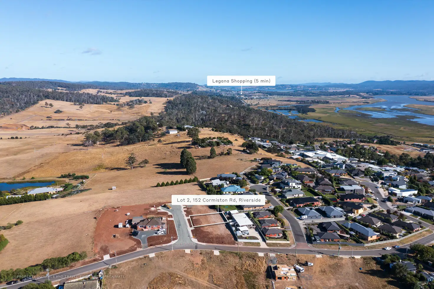 Main view of Homely land listing, LOT 2, 152 Cormiston Road, Riverside TAS 7250
