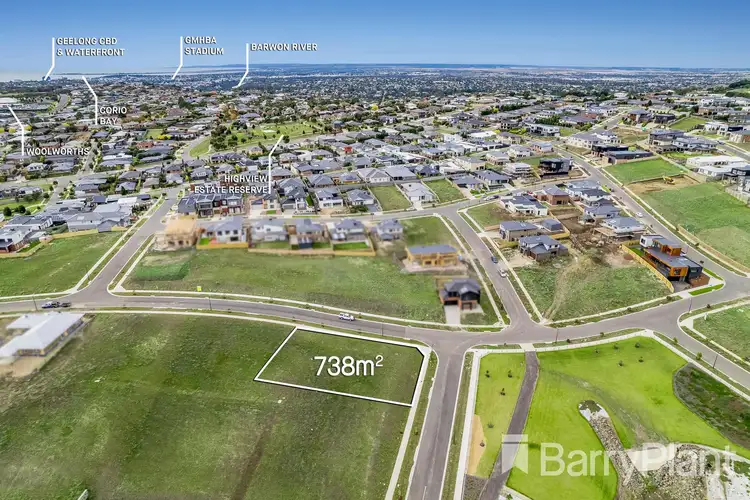 Third view of Homely land listing, 57 Radstock Avenue, Highton VIC 3216