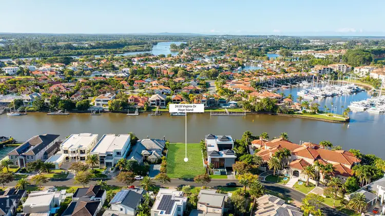 Main view of Homely land listing, 2618 Virginia Drive, Hope Island QLD 4212