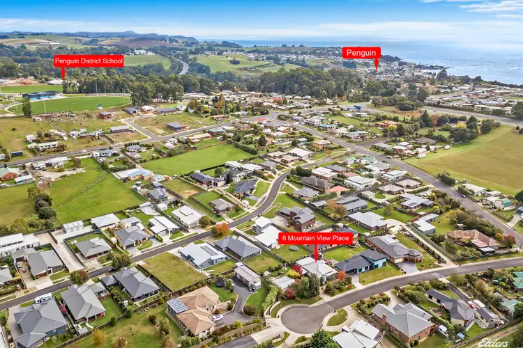 Second view of Homely house listing, 6 Mountain View Place, Penguin TAS 7316
