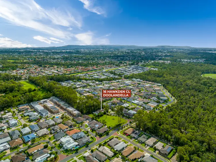 Second view of Homely house listing, 16 Hawkden Close, Doolandella QLD 4077