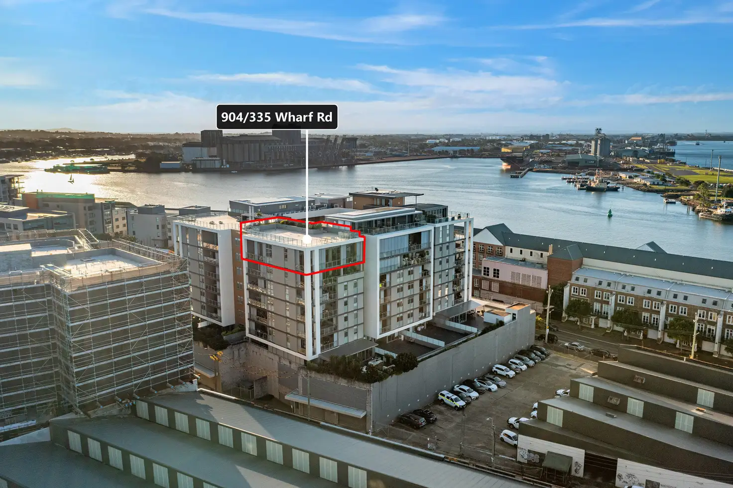Main view of Homely apartment listing, 904/335 Wharf Road, Newcastle NSW 2300