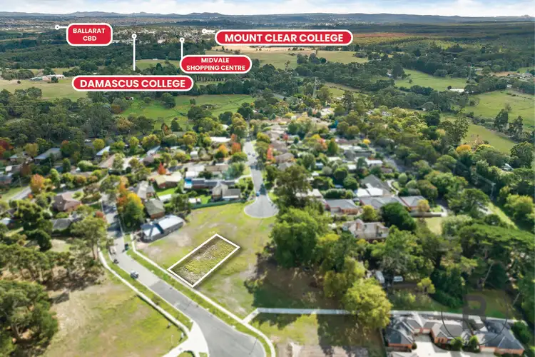 Second view of Homely land listing, 9 Nyora Grove, Mount Helen VIC 3350