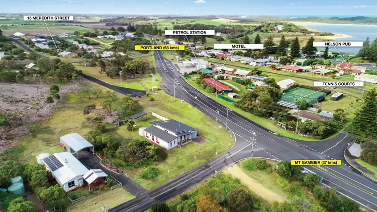 Main view of Homely land listing, 15 Meredith Street, Nelson VIC 3292
