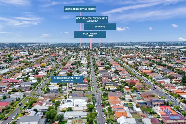 Third view of Homely townhouse listing, 2/68 Beauchamp Street, Preston VIC 3072