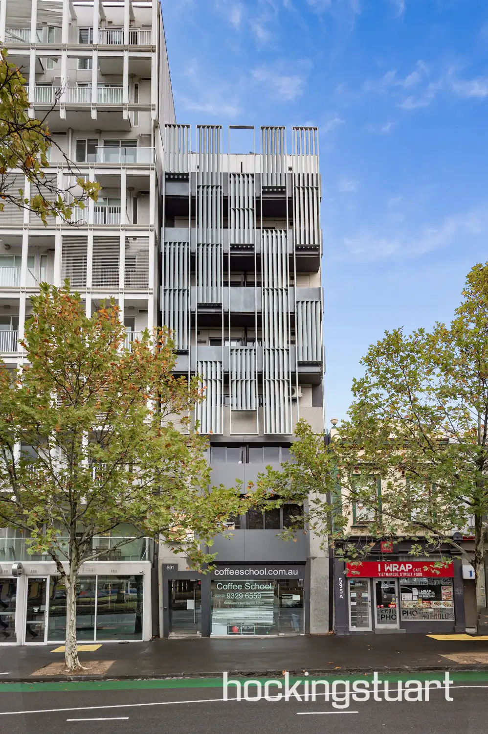 Main view of Homely studio listing, 405/591-593 Elizabeth Street, Melbourne VIC 3000
