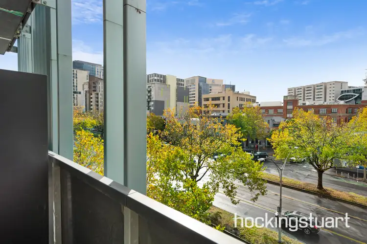 Second view of Homely studio listing, 405/591-593 Elizabeth Street, Melbourne VIC 3000