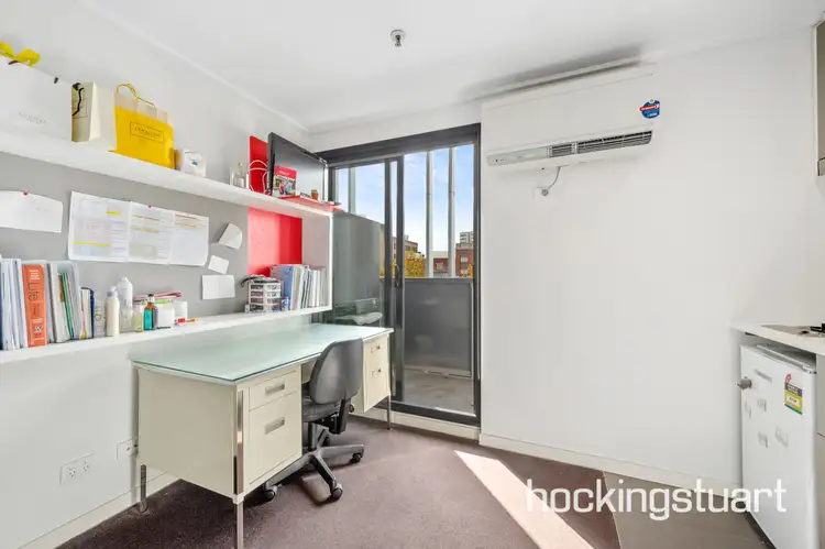 Third view of Homely studio listing, 405/591-593 Elizabeth Street, Melbourne VIC 3000