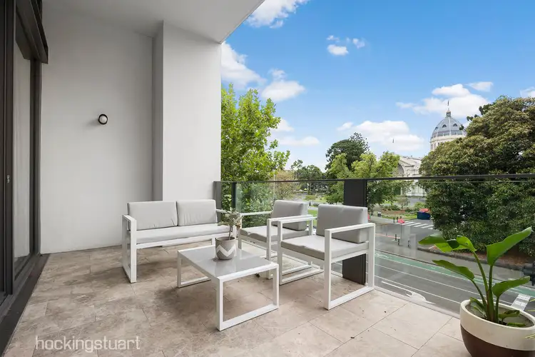 Second view of Homely apartment listing, 205/85 Rathdowne Street, Carlton VIC 3053