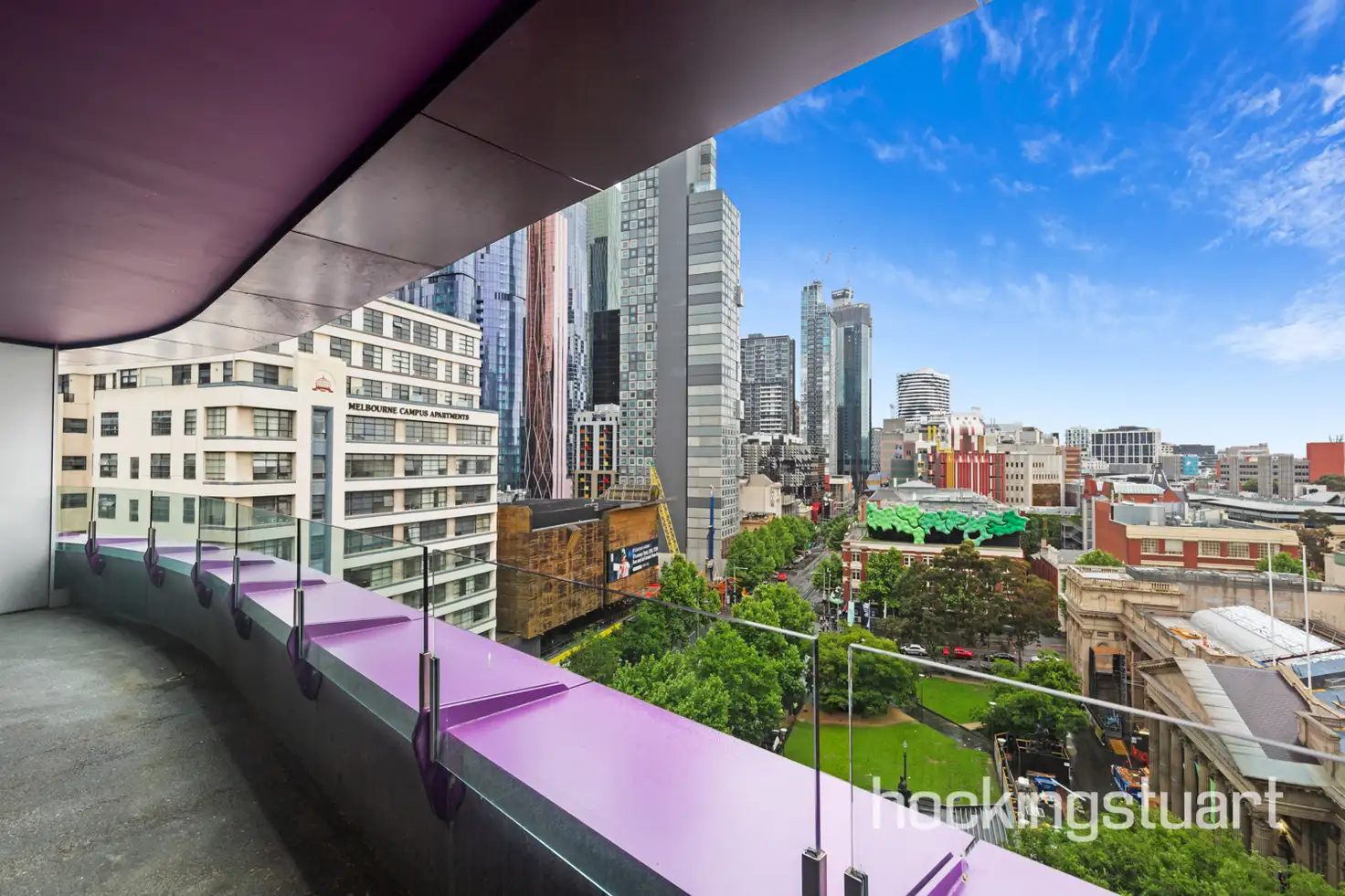 Main view of Homely apartment listing, 702/300 Swanston Street, Melbourne VIC 3000
