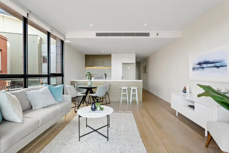 Second view of Homely apartment listing, 216/88 Trenerry Crescent, Abbotsford VIC 3067
