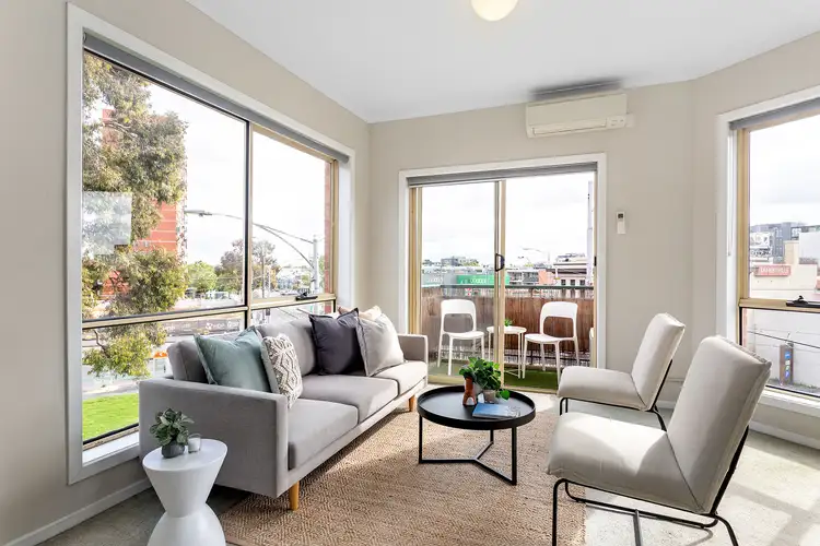 Second view of Homely apartment listing, 17/1-25 Barkly Street, Carlton VIC 3053