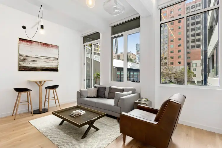 Second view of Homely apartment listing, 407/639 Little Bourke Street, Melbourne VIC 3000