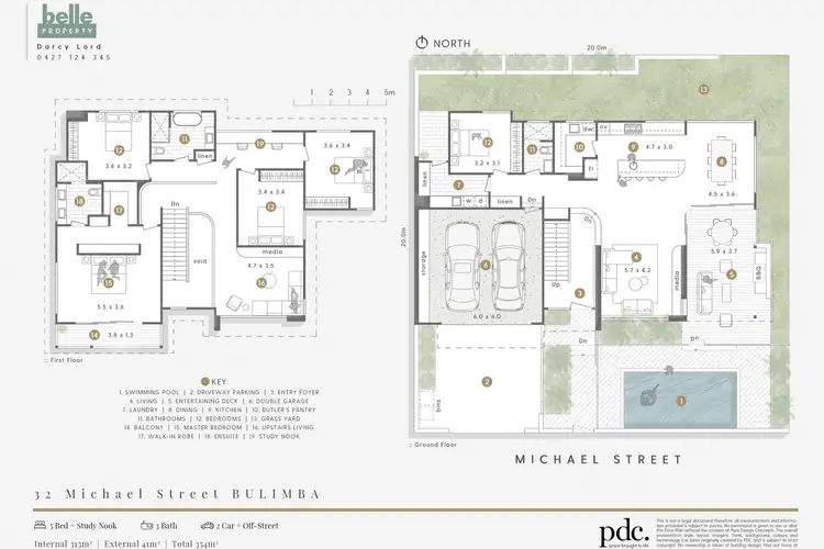 Main view of Homely land listing, 32 Michael Street, Bulimba QLD 4171