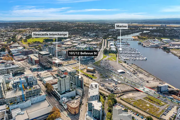 Third view of Homely apartment listing, 701/12 Bellevue Street, Newcastle West NSW 2302