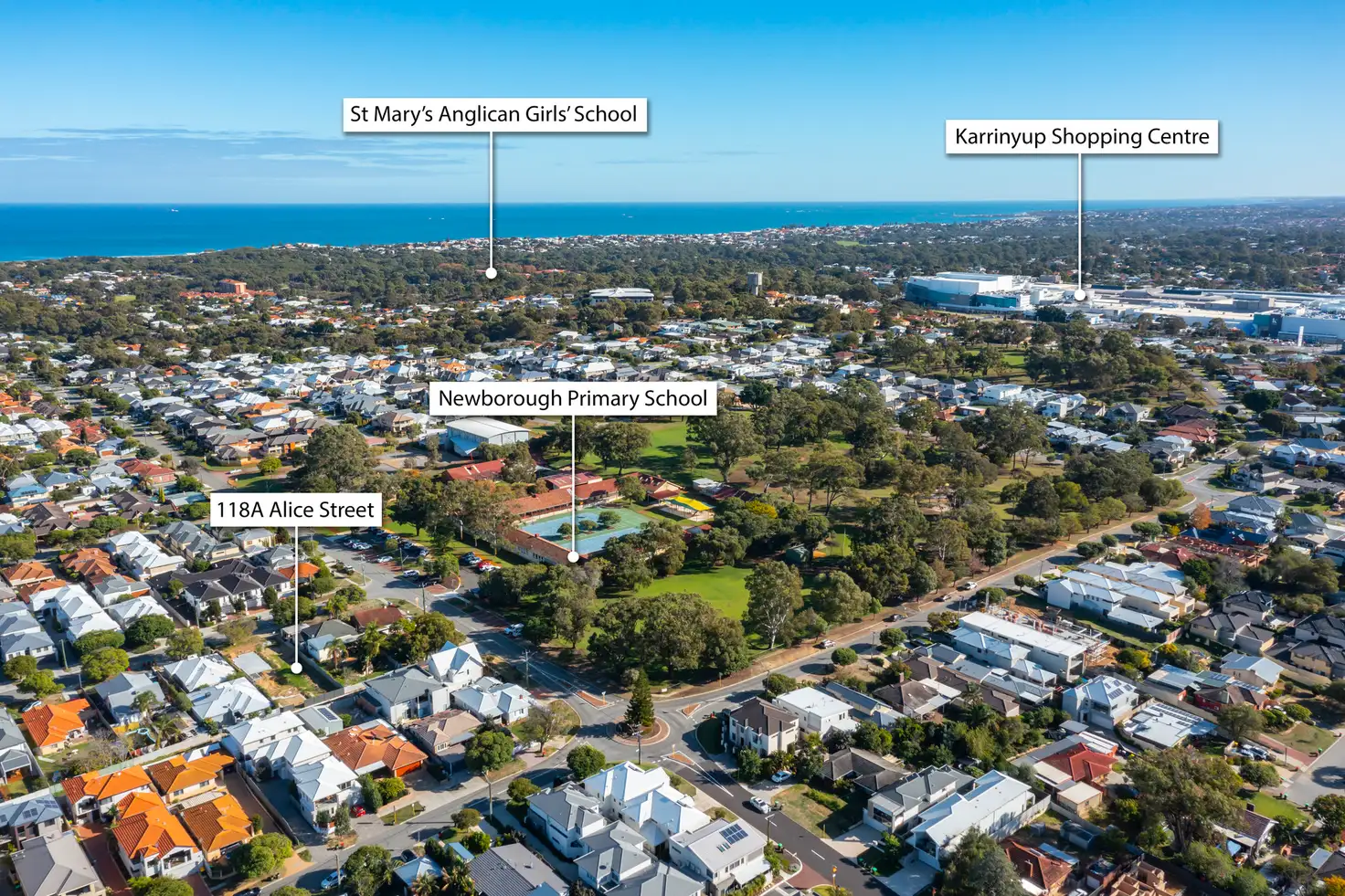 Main view of Homely land listing, 118A Alice Street, Doubleview WA 6018