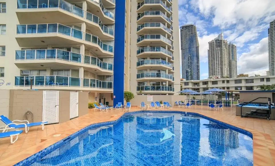 Main view of Homely unit listing, 10/26 The Esplanade, Surfers Paradise QLD 4217