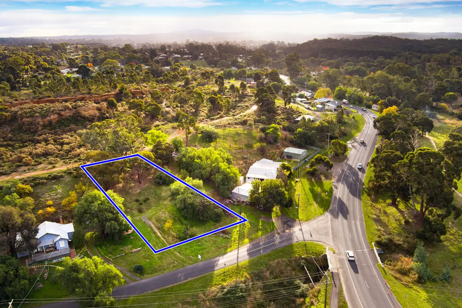 Main view of Homely land listing, 1 Adelaide Street, Chewton VIC 3451