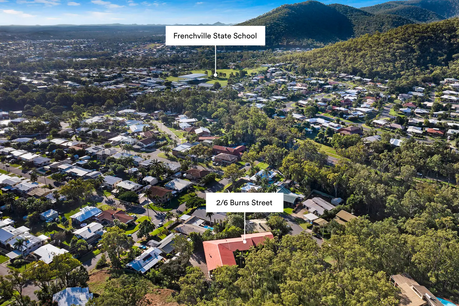 Main view of Homely unit listing, 2/6 Burns Street, Frenchville QLD 4701