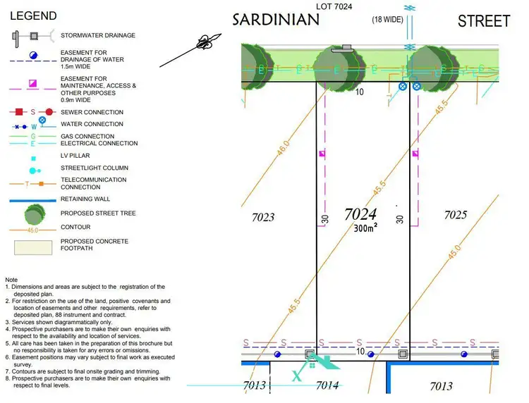 Lot 7024 SARDINIAN Street, Box Hill NSW 2765