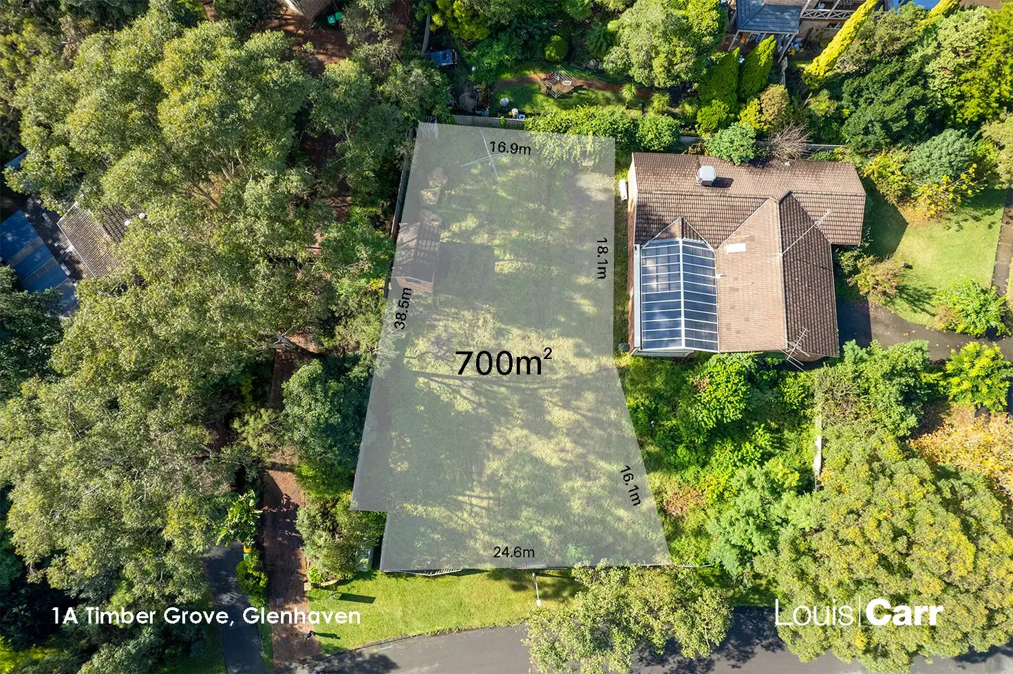 Main view of Homely land listing, 1A Timber Grove, Glenhaven NSW 2156