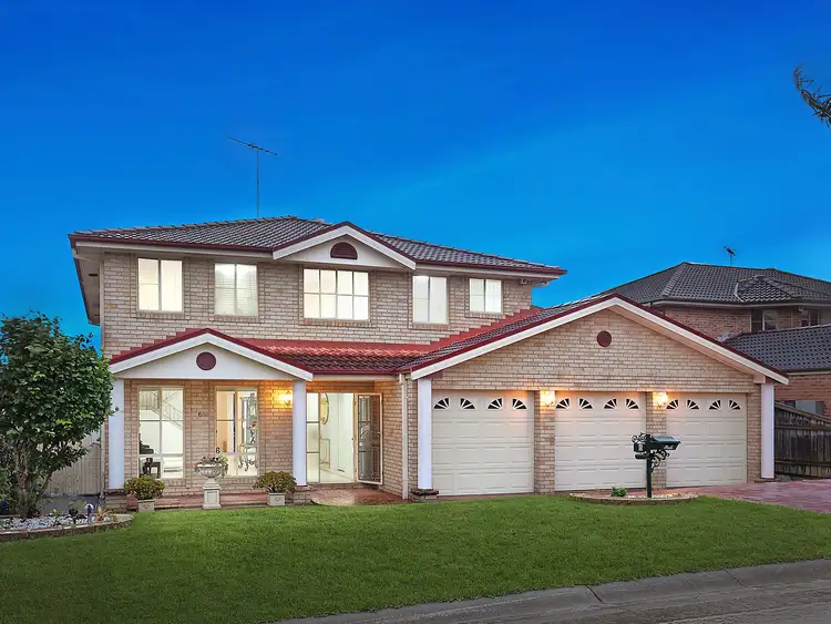 Main view of Homely house listing, 6 Patya Circuit, Kellyville NSW 2155