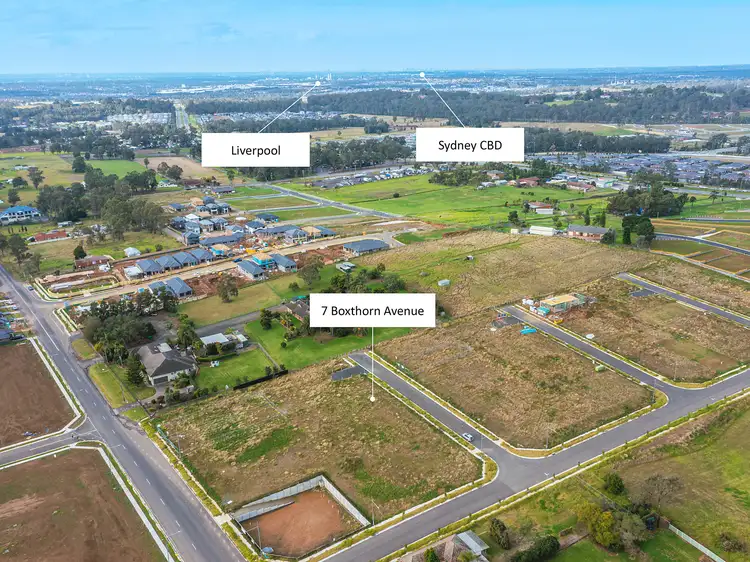 Main view of Homely land listing, 7 Boxthorn Avenue, Leppington NSW 2179