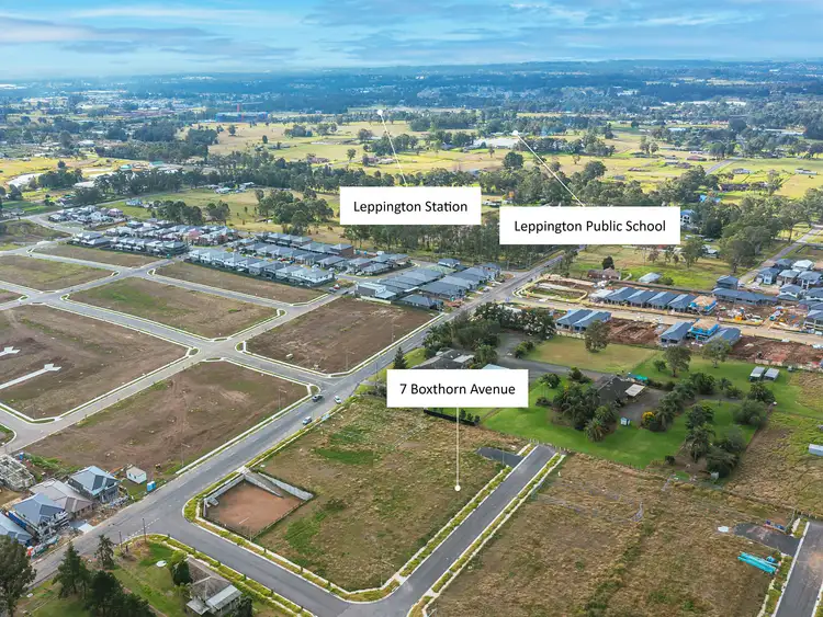 Second view of Homely land listing, 7 Boxthorn Avenue, Leppington NSW 2179