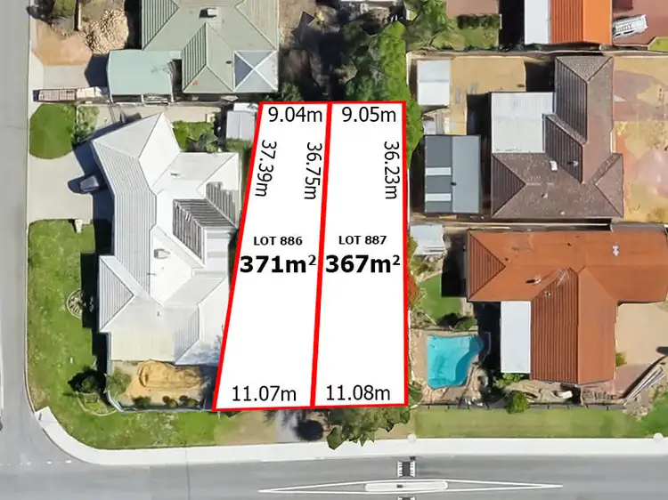 Main view of Homely land listing, 55 Blissett Way, Hamersley WA 6022
