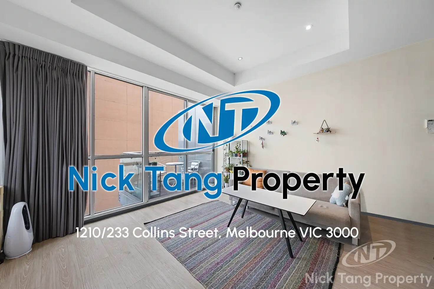 Main view of Homely apartment listing, 1210/233 Collins Street, Melbourne VIC 3000