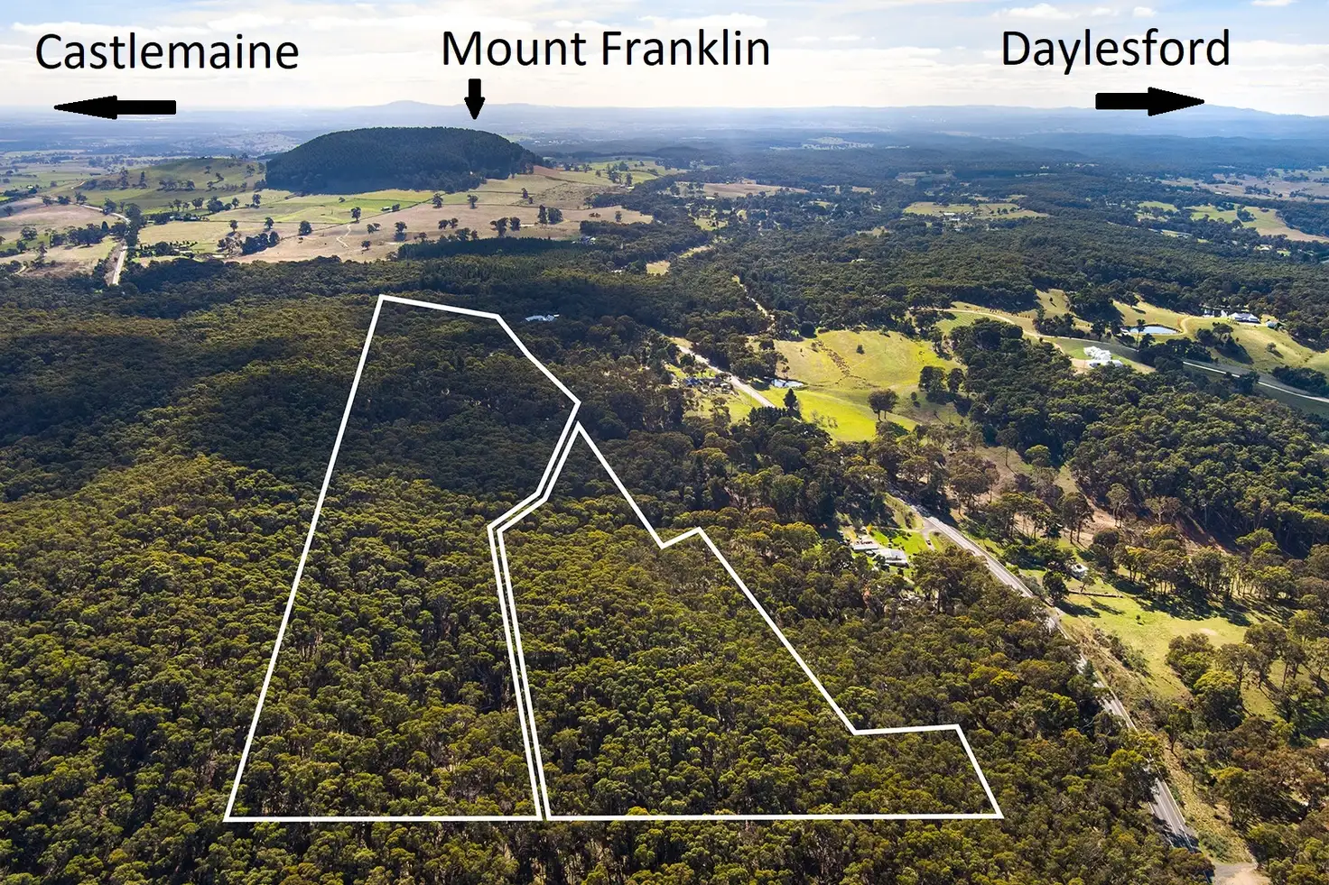 Main view of Homely land listing, LOT 10 and 10a, 5250 Midland Highway, Dry Diggings VIC 3461