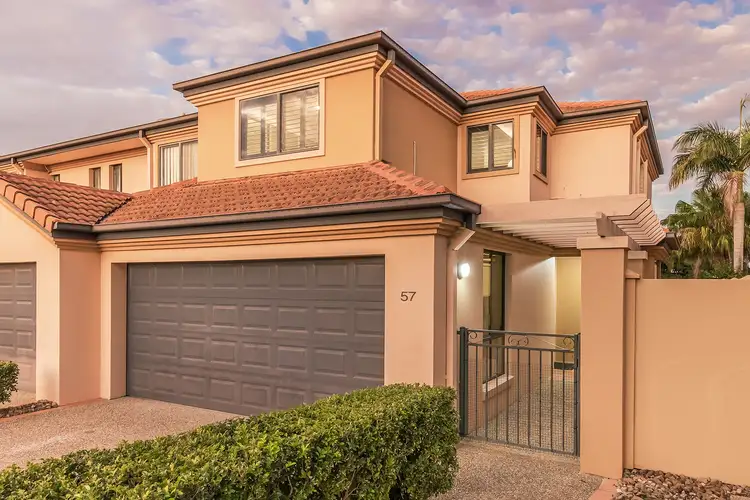 Main view of Homely townhouse listing, 57/85 Palm Meadows Drive, Carrara QLD 4211