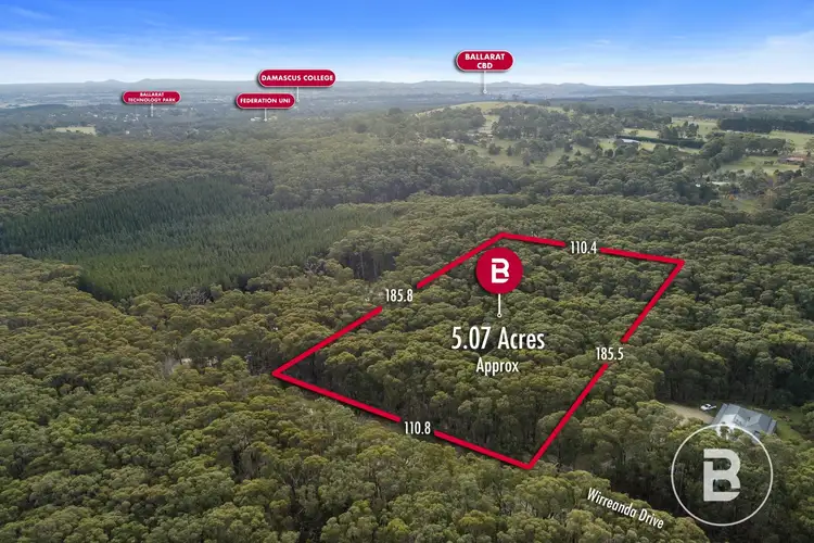 Main view of Homely land listing, 10 Wirreanda Drive, Mount Helen VIC 3350