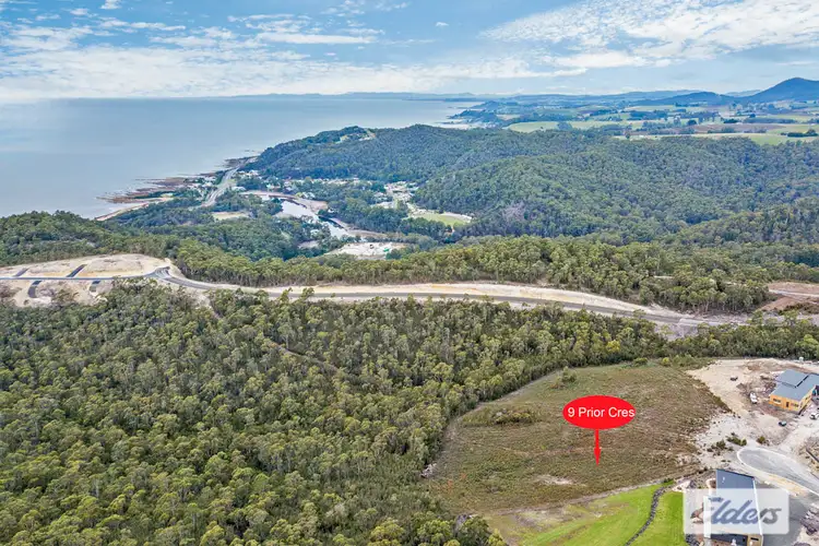 Second view of Homely land listing, 9 Prior Crescent, Heybridge TAS 7316