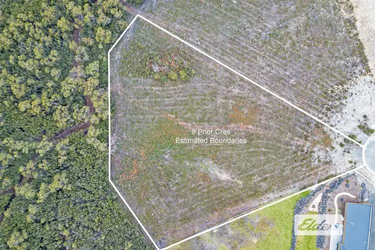 Third view of Homely land listing, 9 Prior Crescent, Heybridge TAS 7316