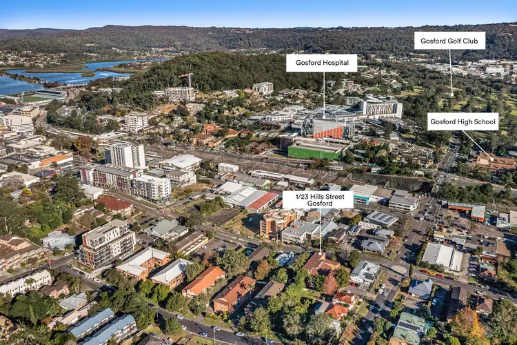Main view of Homely unit listing, 1/23 Hills Street, Gosford NSW 2250