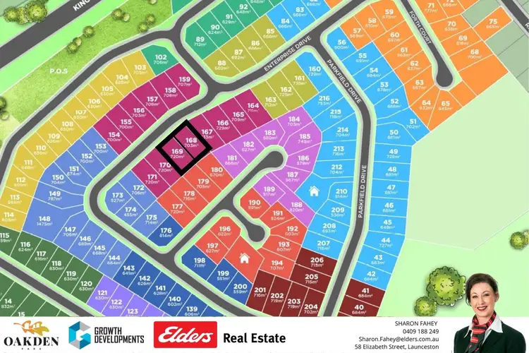 Main view of Homely house listing, Lot 168 Fortune Drive, Oakden Park, Kings Meadows TAS 7249