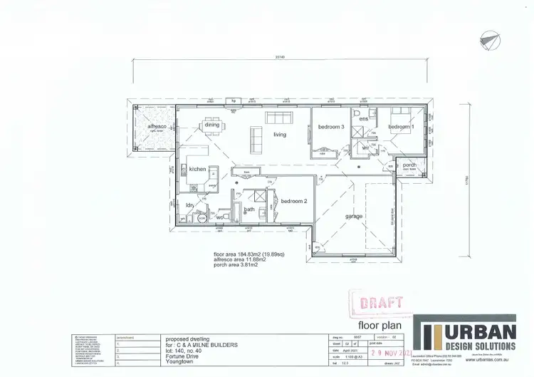 Fifth view of Homely house listing, Lot 168 Fortune Drive, Oakden Park, Kings Meadows TAS 7249