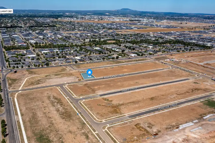 Main view of Homely land listing, Lot 99 Martland Street, Lucas VIC 3350