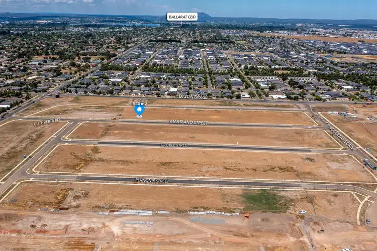 Fourth view of Homely land listing, Lot 99 Martland Street, Lucas VIC 3350